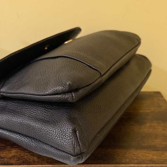 MCM Black Shoulder Bag with Gold Hardware MCM Handbag Authentic MCM - Picture 15 of 15